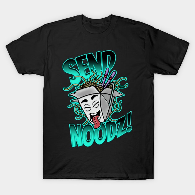 Send Noodz T-Shirt by Squatchyink